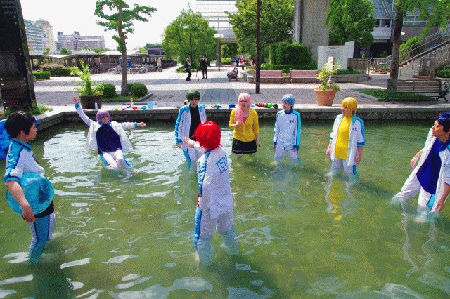 【コス写注意】暑くなってきたし(?)久しぶりに黒バスやりたいですね…赤司⇒猫子緑間⇒秋埜青峰⇒Aruto桃井⇒長月紫原⇒ 【コス写注意】暑くなってきたし(?)久しぶりに黒バスやりたいですね…赤司⇒猫子緑間⇒秋埜青峰⇒Aruto桃井⇒長月紫原⇒