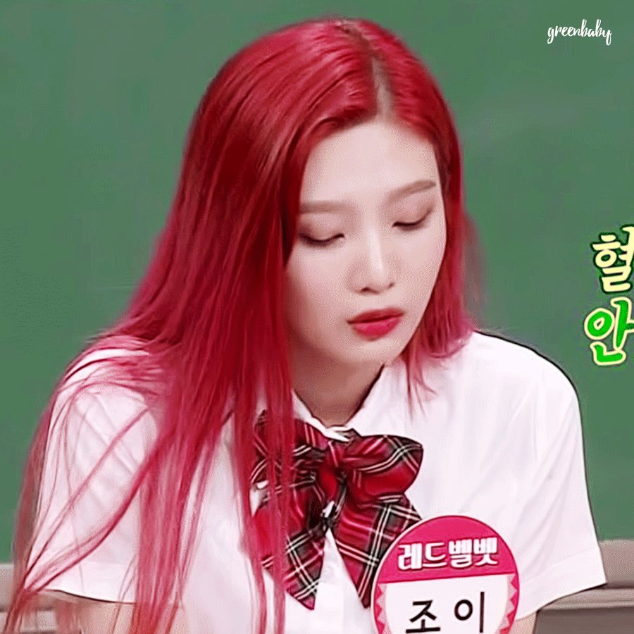 레드벨벳 REDVELVET 빨간맛 조이 웬디 REDFLAVOR 첫콘 greenbaby960903