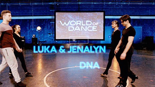 RT @NBCWorldofDance: Power duos @LukaJenalyn and DNA are facing off next! #WorldofDance https://t.co/dwcMQnyhUp