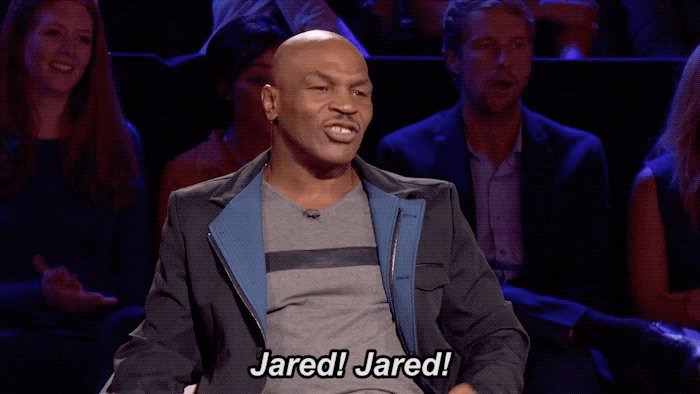 RT @SuperhumanFOX: It's clear that @MikeTyson is Jared's biggest cheerleader! #SuperHuman https://t.co/X1L6lMJXWS