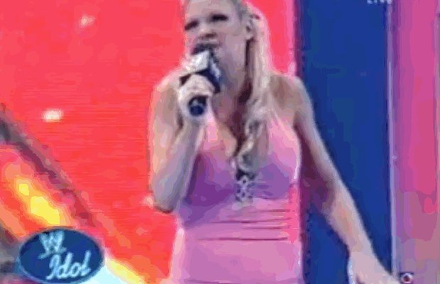 RT @121875Raywwe1: 10 Years Ago Today @Jillianhall1 Competes In WWE Idol On #RAW One Of The Craziest Moments Ever https://t.co/FetVDyBSAf