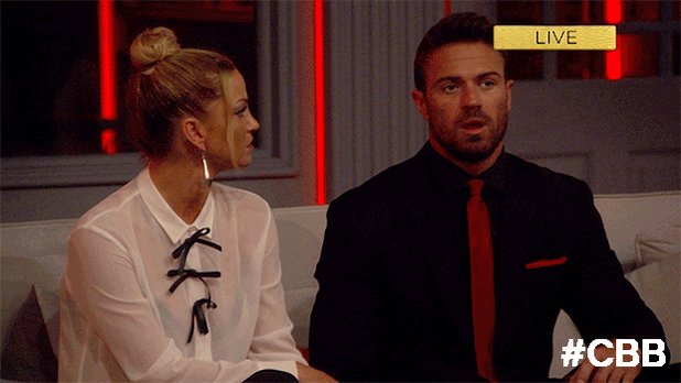 RT @bbuk: We are LIVING for @SarahNHarding's reaction to @jem_lucy being saved!! ???????????? #CBB https://t.co/MCSBXnZxFz