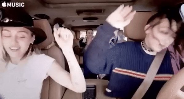 .@CarpoolKaraoke tonight w the #CyrusFamily https://t.co/fvMEADI3Jl