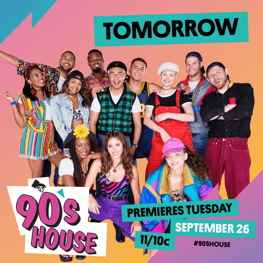 RT @MTV90sHouse: Chill & brace your cool!...we're coming at cha tomorrow! ???? https://t.co/Ieg3LUCX8B