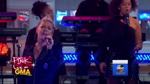 RT @GMA: Just an amazing live performance from @Pink! https://t.co/LLhWnFVUxD