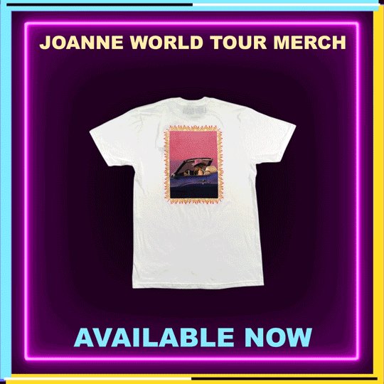 #JOANNEworldtour merch available now on my shop https://t.co/9GmVAiwDBU ???? https://t.co/waeKaXBXmS