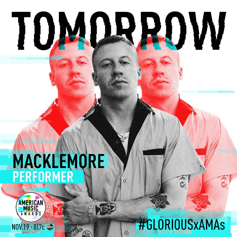 Tomorrow... @AMAs w/ @SkylarGrey #GLORIOUSxAMAs https://t.co/DSmbMly9Kh