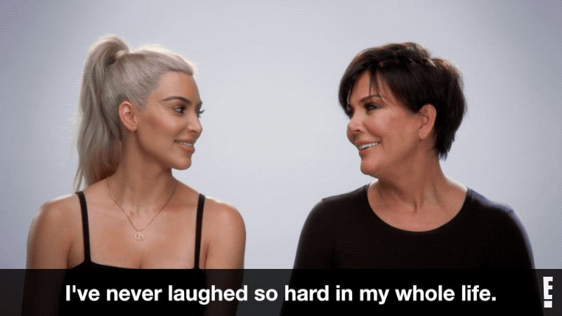 RT @KUWTK: Laughter is the best medicine. Sounds like Kris is finally cured from her funk. #KUWTK https://t.co/RrVBarTKjD