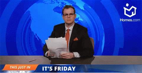 It's our favourite day of the week! Friday! 😃 https://t.co/iYXFNW2mna
