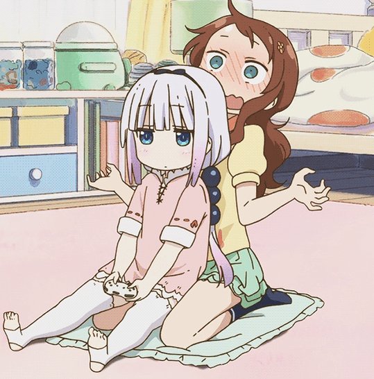 そりゃ理性も吹っ飛ぶよなぁ??#小林さんちのメイドラゴン#カンナカムイ#才川リコ そりゃ理性も吹っ飛ぶよなぁ??#小林さんちのメイドラゴン#カンナカムイ#才川リコ