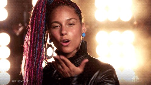 RT @NBCTheVoice: WERK, @aliciakeys! She’s gonna slay in Season 14. #VoicePremiere https://t.co/WJg6MVBfO8