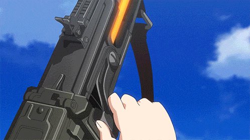 #MG42劇場版スト魔女にて、銃身交換のシーンは至高。 #MG42劇場版スト魔女にて、銃身交換のシーンは至高。