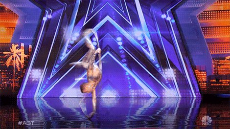 Stepping out on faith right here ⬇️  Respect to @circusspinner #agt https://t.co/Wsi34sOKFy