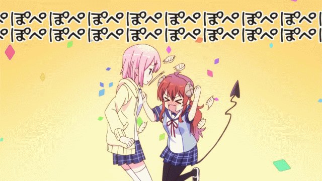 ぽぺぽぺgif #まちカドまぞく ぽぺぽぺgif #まちカドまぞく