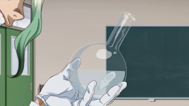 好評配信中の「Dr.STONE」第1話より。科学少年・千空が、幼馴染の杠(ゆずりは)は想いを伝えるという親友の大樹に渡し 好評配信中の「Dr.STONE」第1話より。科学少年・千空が、幼馴染の杠(ゆずりは)は想いを伝えるという親友の大樹に渡し