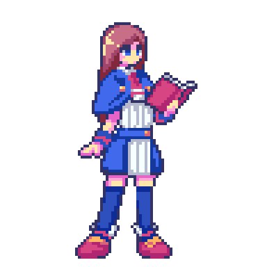 夜のドット絵 朝描いたシャーロットさんを適当にアニメーション 夜のドット絵 朝描いたシャーロットさんを適当にアニメーション