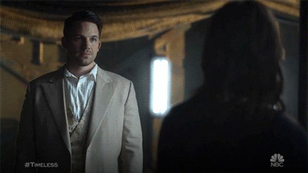 More hugging. Less fighting. Please? Thanks, Lucy. #Timeless https://t.co/1vQpCrzaQt