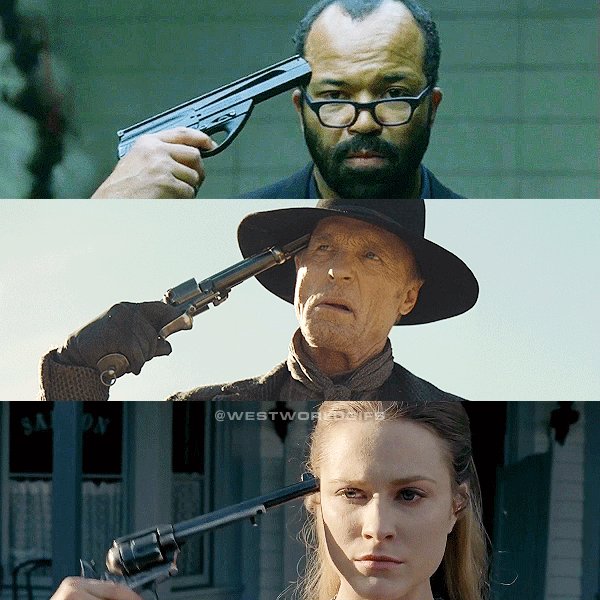 RT @WestworldGifs: Parallels. #Westworld https://t.co/AOm3DYWfZW