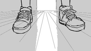 3話で開心がシュッ!バサッ!など口でセルフSEを付けていますが、これは僕がVコン(下のようなラフ絵が動く音付きのコンテ) 3話で開心がシュッ!バサッ!など口でセルフSEを付けていますが、これは僕がVコン(下のようなラフ絵が動く音付きのコンテ)