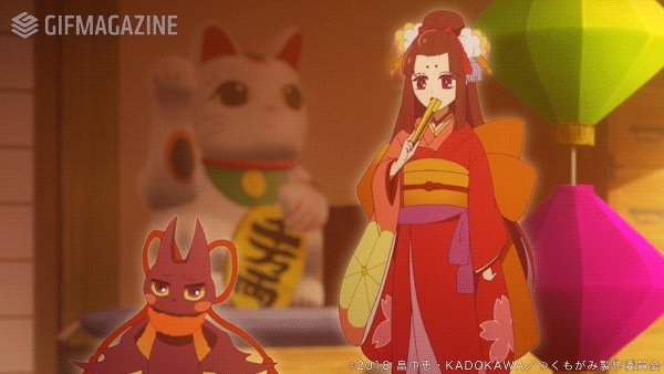 NHK総合テレビで放送中のTVアニメ『つくもがみ貸します』GIFMAGAZINE公式チャンネルを更新!次回の5話放送まで NHK総合テレビで放送中のTVアニメ『つくもがみ貸します』GIFMAGAZINE公式チャンネルを更新!次回の5話放送まで