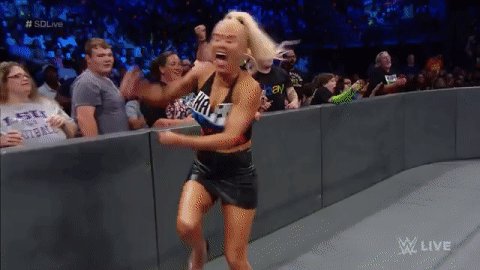 RT @smFISHMAN: Lana’s genuine excitement is everything. https://t.co/O85p96coZR #WWE #SDLive