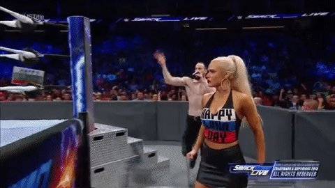 RT @WWEUniverse: #RusevDay's biggest cheerleader or #RusevDay's biggest deceiver? #SDLive @WWEDramaKing @LanaWWE https://t.co/A1W3Mf1udF