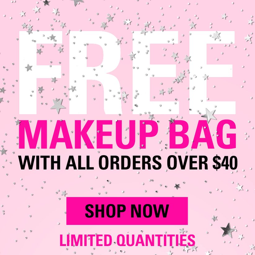 get a FREE makeup bag today at https://t.co/bDaioh0mLn ???? https://t.co/jWSsK1byHH