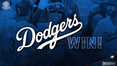 RT @Dodgers: #DodgersWIN!

FINAL: #Dodgers 6, Braves 0 https://t.co/VMMdPrLUgi
