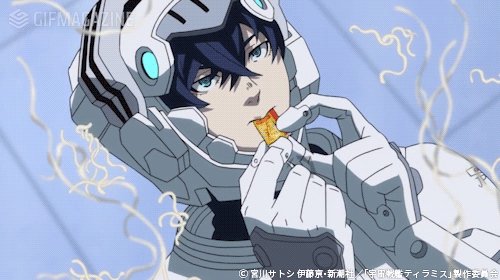 昼コックピット飯のことを考えるスバル(´-`).。oO(浮いてる麺の片付け大変そう…) #宇宙戦艦ティラミス #ti 昼コックピット飯のことを考えるスバル(´-`).。oO(浮いてる麺の片付け大変そう…) #宇宙戦艦ティラミス #ti