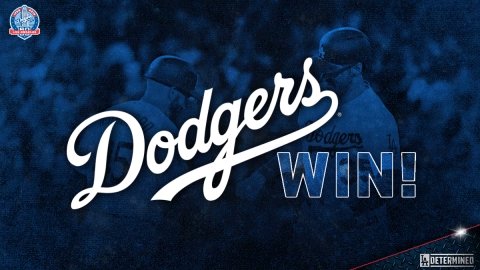 RT @Dodgers: #DodgersWin!

FINAL: #Dodgers 4, Brewers 3 https://t.co/9vO3S3jqcQ