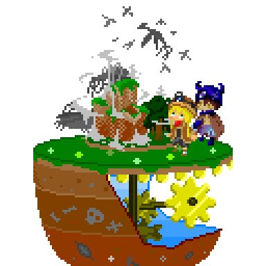 深界一層#pixelart #ドット絵 #メイドインアビス 深界一層#pixelart #ドット絵 #メイドインアビス