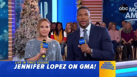 RT @GMA: It's @JLO! ???????? https://t.co/IdxoxoE967