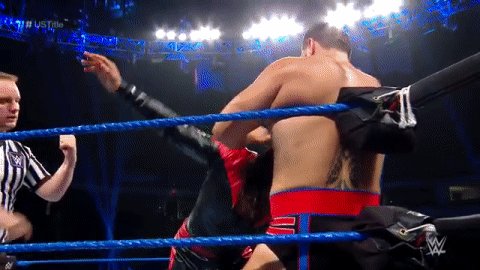 Shinsuke Nakamura celebrates the United States of Nak-America