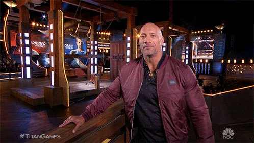 RT @nbctitangames: Busy on Thursday?

Don't worry @therock's got you. #TitanGames is on NOW on @nbc. https://t.co/XwjKTbtvjs