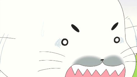 「アザラシのひげは、アシカやセイウチと並んで動物の中で最も長いひげなんできゅ🎵」(≧ω≦) #ひげの日 #少年アシベ # 「アザラシのひげは、アシカやセイウチと並んで動物の中で最も長いひげなんできゅ🎵」(≧ω≦) #ひげの日 #少年アシベ #