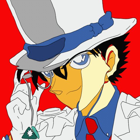 お願い! !画面をタップして、抽象化した怪盗キッドを本当の姿に戻して!Please! Tap the screen t お願い! !画面をタップして、抽象化した怪盗キッドを本当の姿に戻して!Please! Tap the screen t