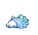 ポケモンのユキハミが近づいてくるだけ#ドット絵#pixelart ポケモンのユキハミが近づいてくるだけ#ドット絵#pixelart