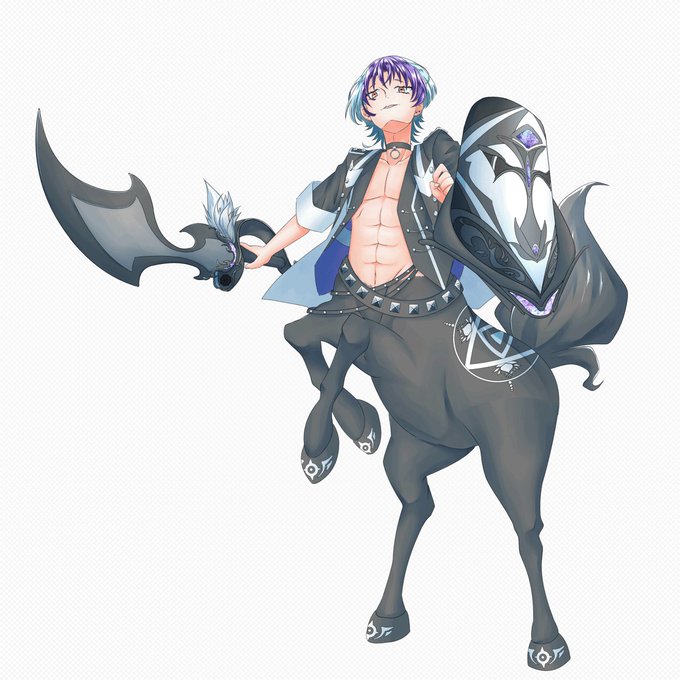 ケンタウロスお兄さん動きました#Live2D #ケンタウロス#centaur #animation ケンタウロスお兄さん動きました#Live2D #ケンタウロス#centaur #animation