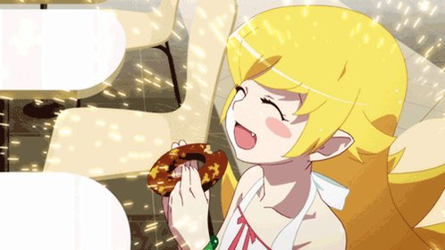 化物語再放送嬉しいのだアカウントの名前の由来は忍の好きなゴールデンチョコレートからなのだ🍩#化物語 化物語再放送嬉しいのだアカウントの名前の由来は忍の好きなゴールデンチョコレートからなのだ🍩#化物語