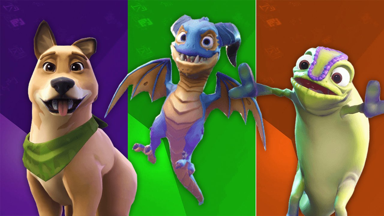 bonesy dog - dog in fortnite