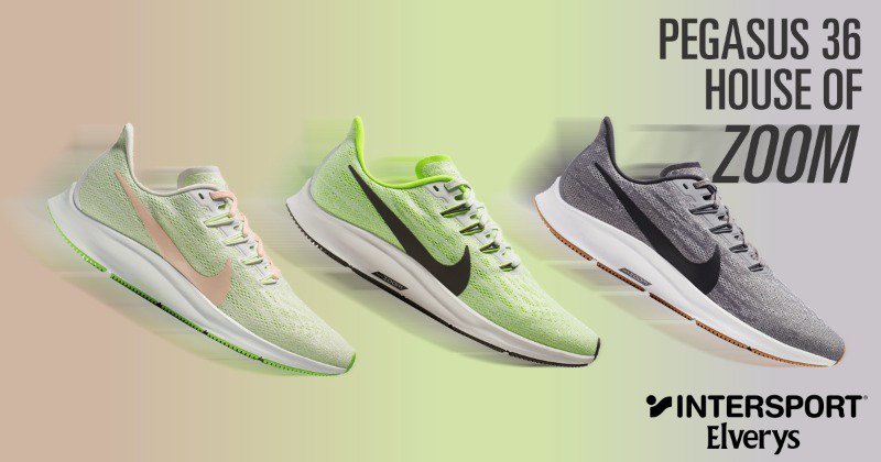 Intersport Elverys on Twitter: "Go Faster with the Nike Air Zoom Pegasus 36  ⚡️ Take a look at the #HouseOfZoom collection 👇" / Twitter