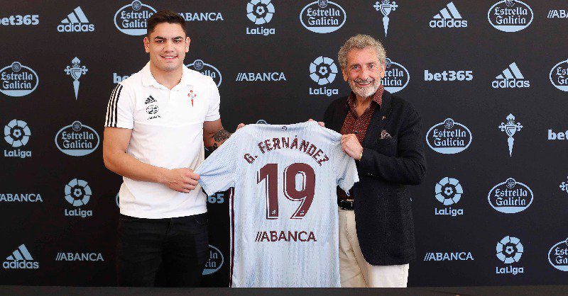 Gabriel Fernández, junto a Carlos Mouriño (Foto: RCCV).