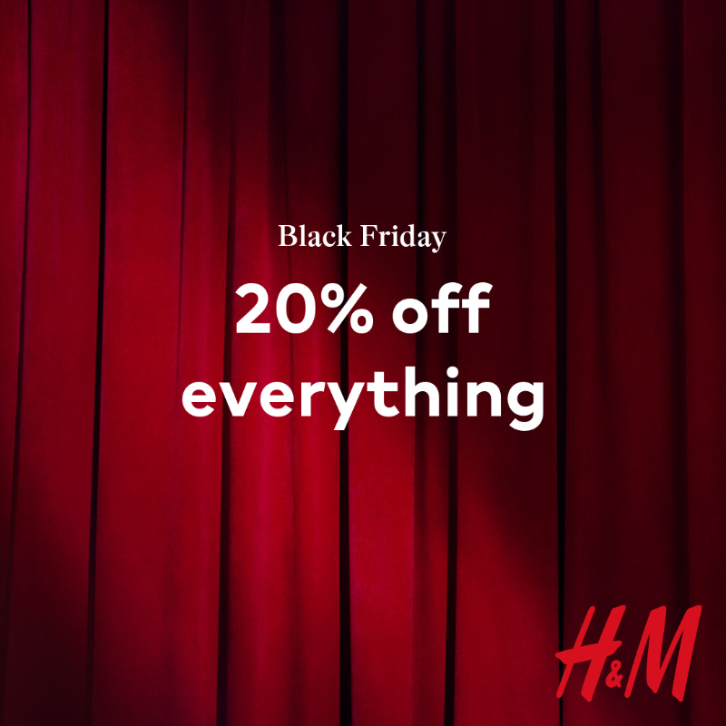 H&m black friday clearance 2019