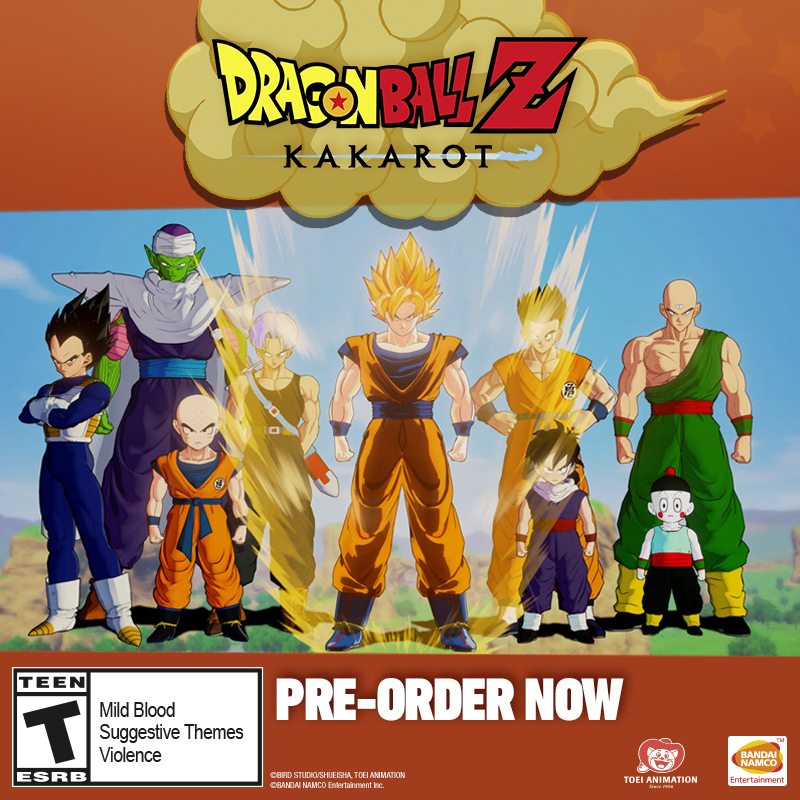 Namco ❤! #DBZKAKAROT / the 1/17 Tweet on X: US for We\'ll PS4!\