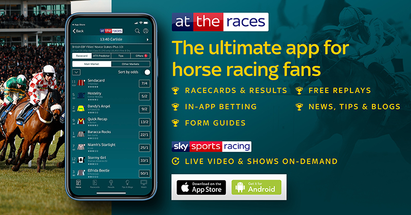 At The Races on X Quality racecards the best tipsters free replays in app betting and more Download the At The Races app here X