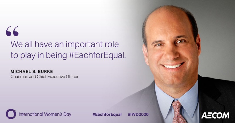 AECOM colleagues share IWD #EachforEqual messages