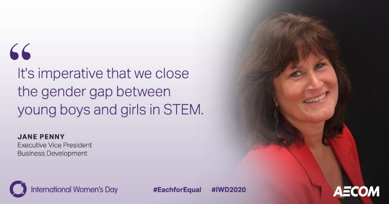 AECOM colleagues share IWD #EachforEqual messages