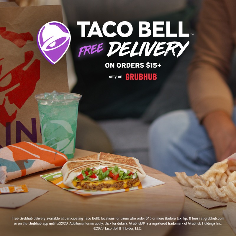 Taco bell delivery near me outlet