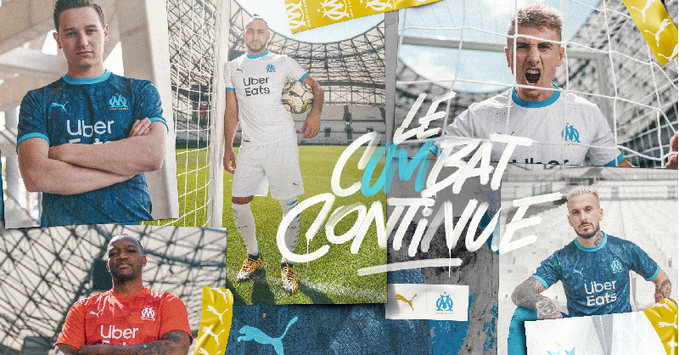 Maillots de l'OM