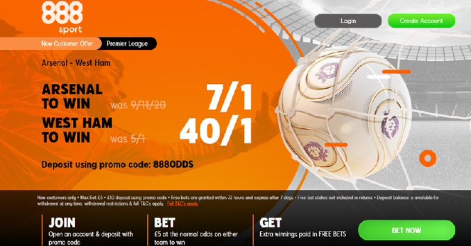 888 Sport Price boost